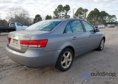 2007 Hyundai Sonata Limited/Se V6 from USA, damaged, VIN 5NPEU46F27H217088